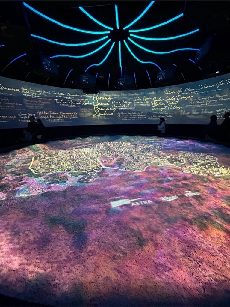 インドネシアパビリオン スタッフの温かいおもてなし