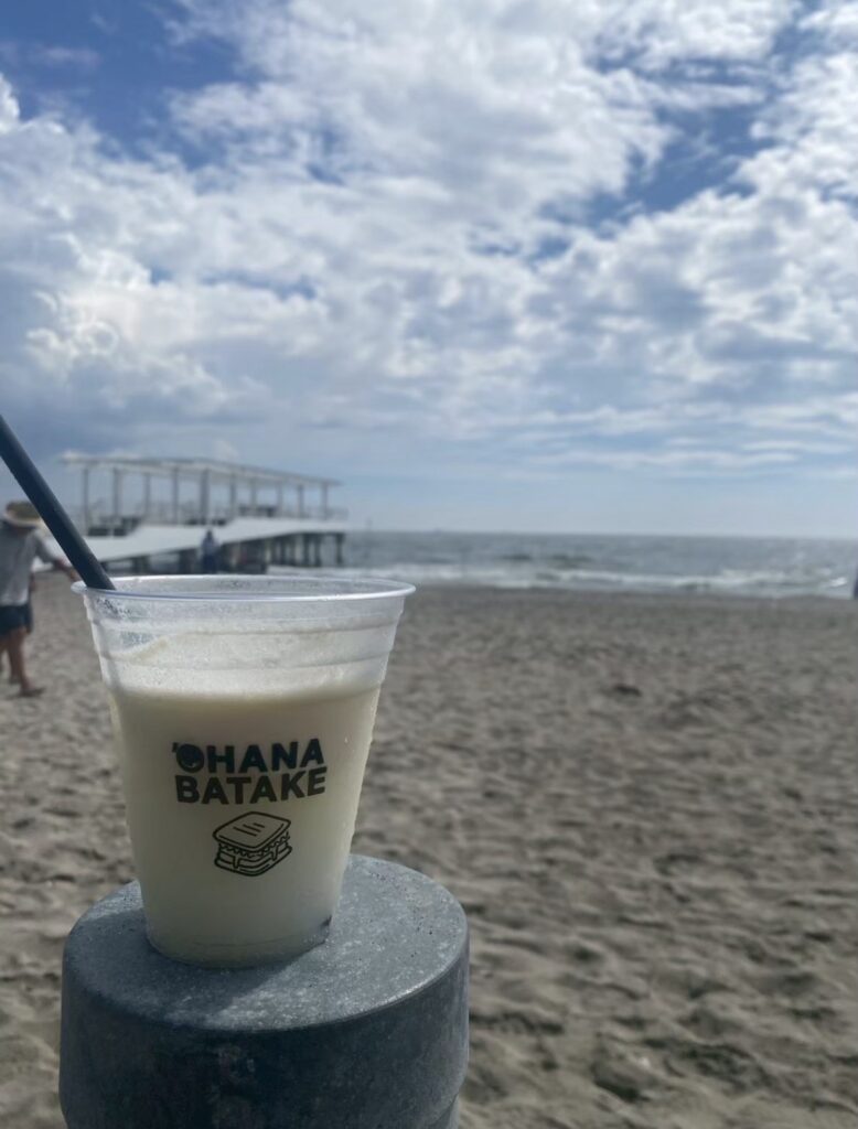 稲毛海岸の砂浜