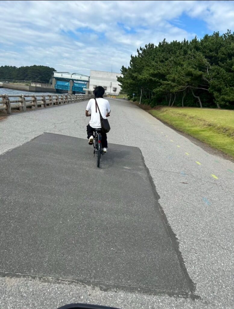 海辺のサイクリングルート