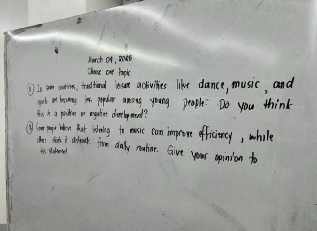 英語留学で課されたエッセイ課題