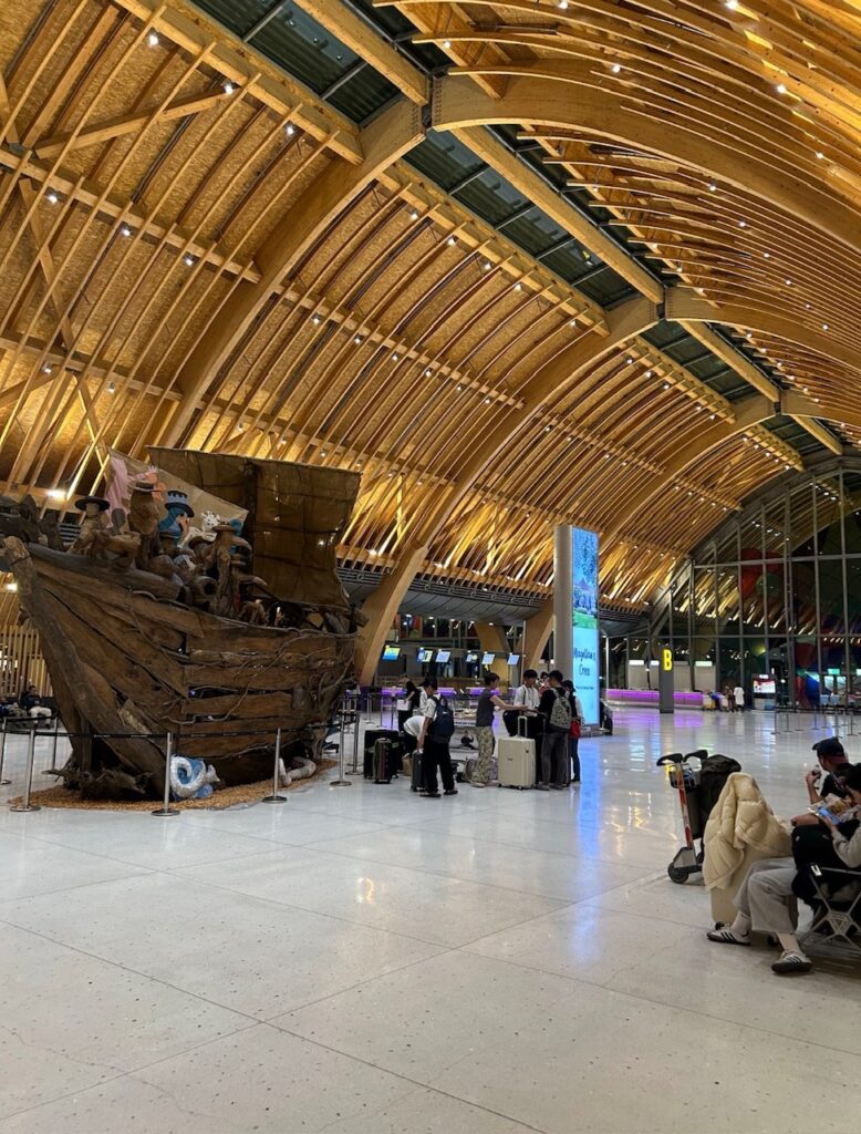 セブ・マクタン国際空港の到着ロビー