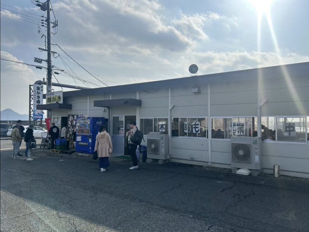 草津かき小屋の外観2