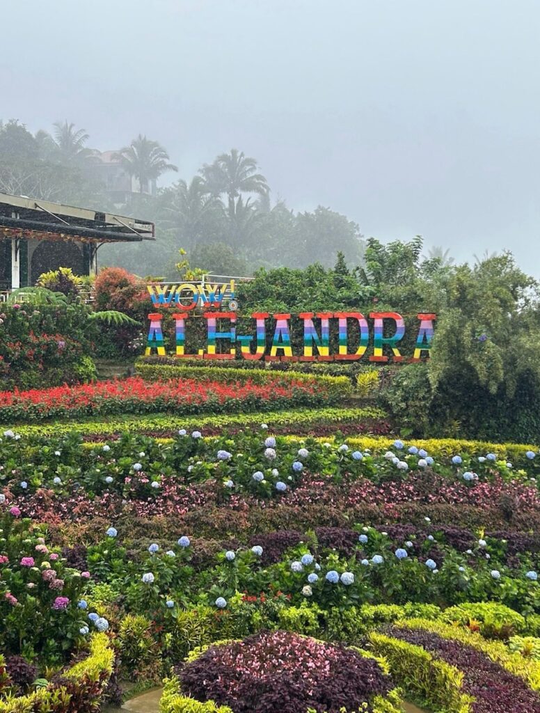 雨の日のBuwakan Ni Alejandra展望台