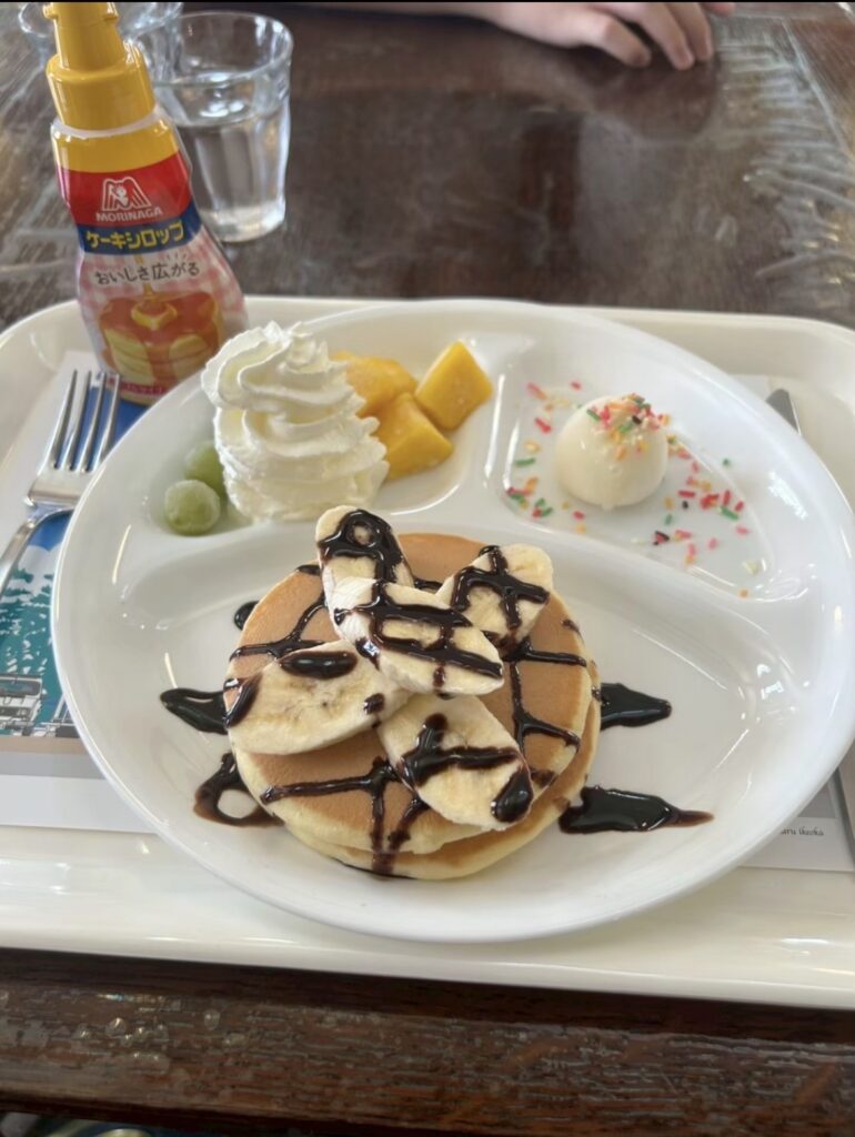 ダイヤモンドヘッドのパンケーキ