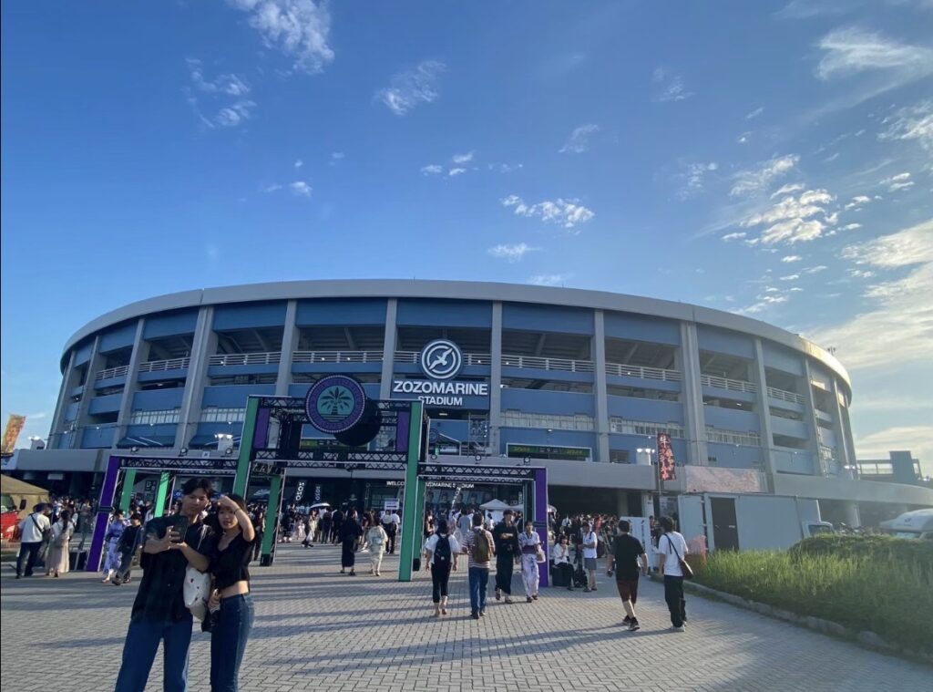 ZOZOマリンスタジアムの観覧席