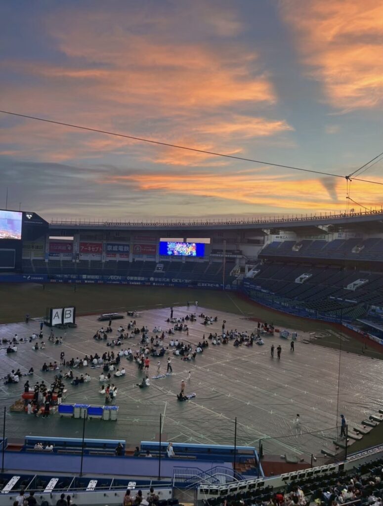ZOZOマリンスタジアムの観客席の様子